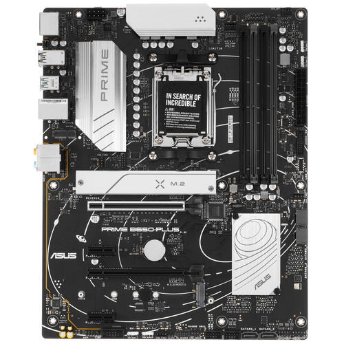 Мат.плата AMD ASUS PRIME B650-PLUS WIFI AM5 4xDDR5 4xSATA3 RAID 2xM.2 HDMI DP ATX