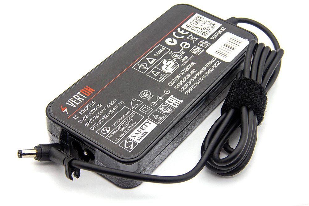 зарядное устройство для Toshiba, 19 В/ 120 Вт (6.3 А), 5.5/2.5 мм, Slim, Verton 31485
