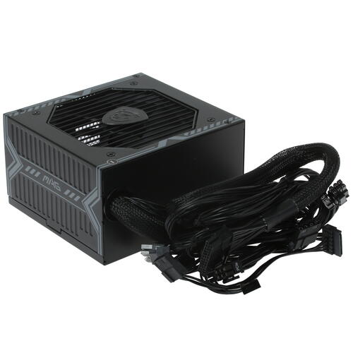 Блок питания MSI MAG A550BN, 550W, Active PFC, 80 PLUS Bronze (up to 85%), MPG A550BN