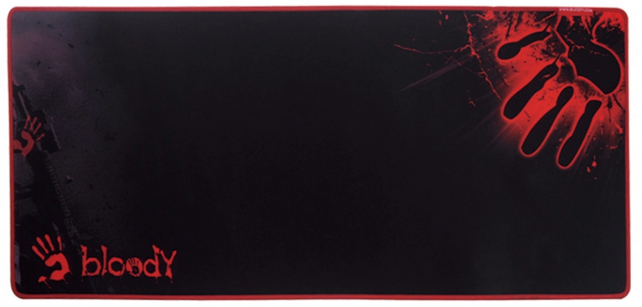 Коврик игровой Bloody B-087S Размер: 700 X 300 X 2 mm BLACK-RED
