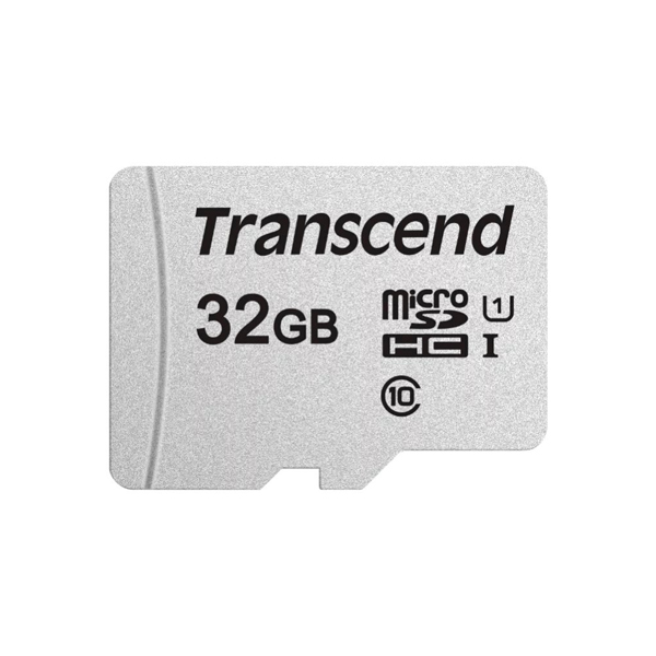 Карта памяти MicroSD 32GB Class 10 U1 Transcend TS32GUSD300S