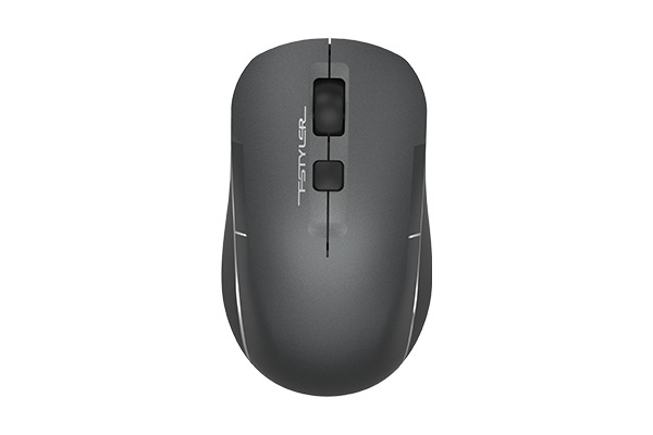 Мышь беспроводная A4tech Fstyler FB26CSAir Smoky Grey <BT+2.4GHz, Li-Battery>