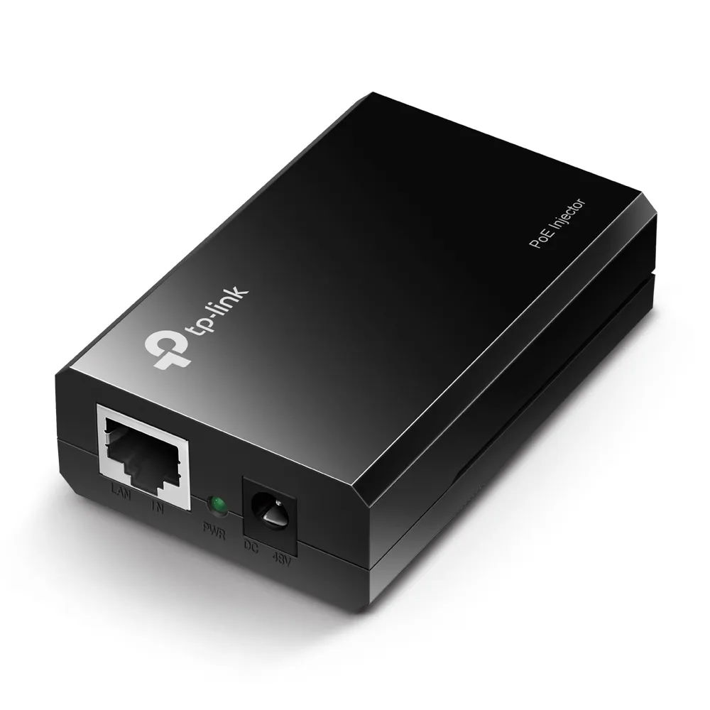 Инжектор PoE GbE Tp-Link TL-PoE150S <1 порт 10/100/1000 Мбит/с (разъём RJ45), IEEE 802.3af 15.4W пер