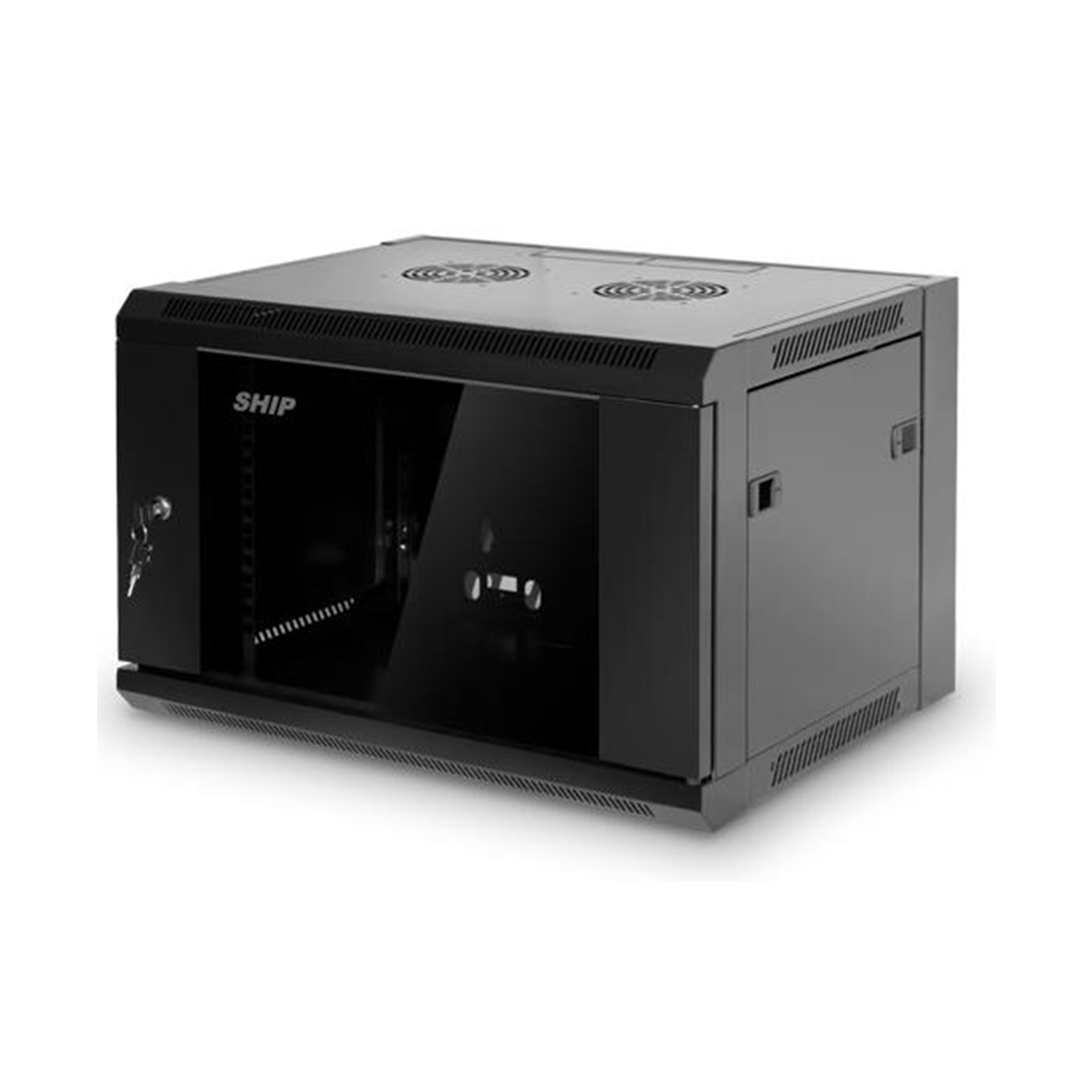 Шкаф серверный, SHIP, 5618.01.100, SE серия, 19'' 18U, 570*600*900 мм, Ш*Г*В, IP20, Чёрный
