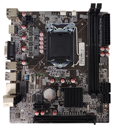 Мат.плата UDore B81/B85-KM LGA1150  PCI-E+Dsub+LAN SATA, 2xDDR3