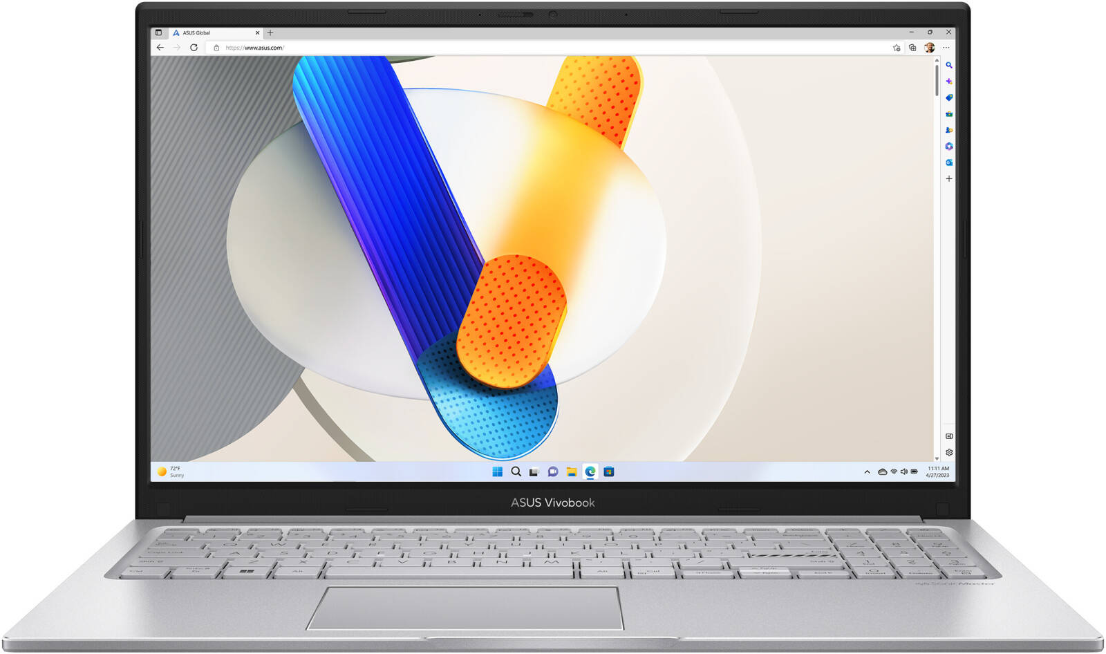 ASUS Vivobook X1504VA-NJ825/ i7-1355U/ 12 Gb/ 512 NVMe/ 15.6" FHD/ DOS/ 90NB10J2-M00H40