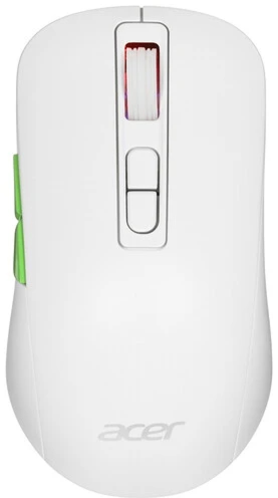 Мышь Acer OMR311 белый оптич. 2400dpi беспров. BT/Radio USB 7but (ZL.MCECC.034)