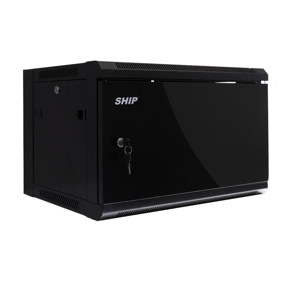 Шкаф серверный, SHIP, VP5409.100, VP серия, 19'' 9U, 570*450*500 мм, Ш*Г*В, IP20, Чёрный