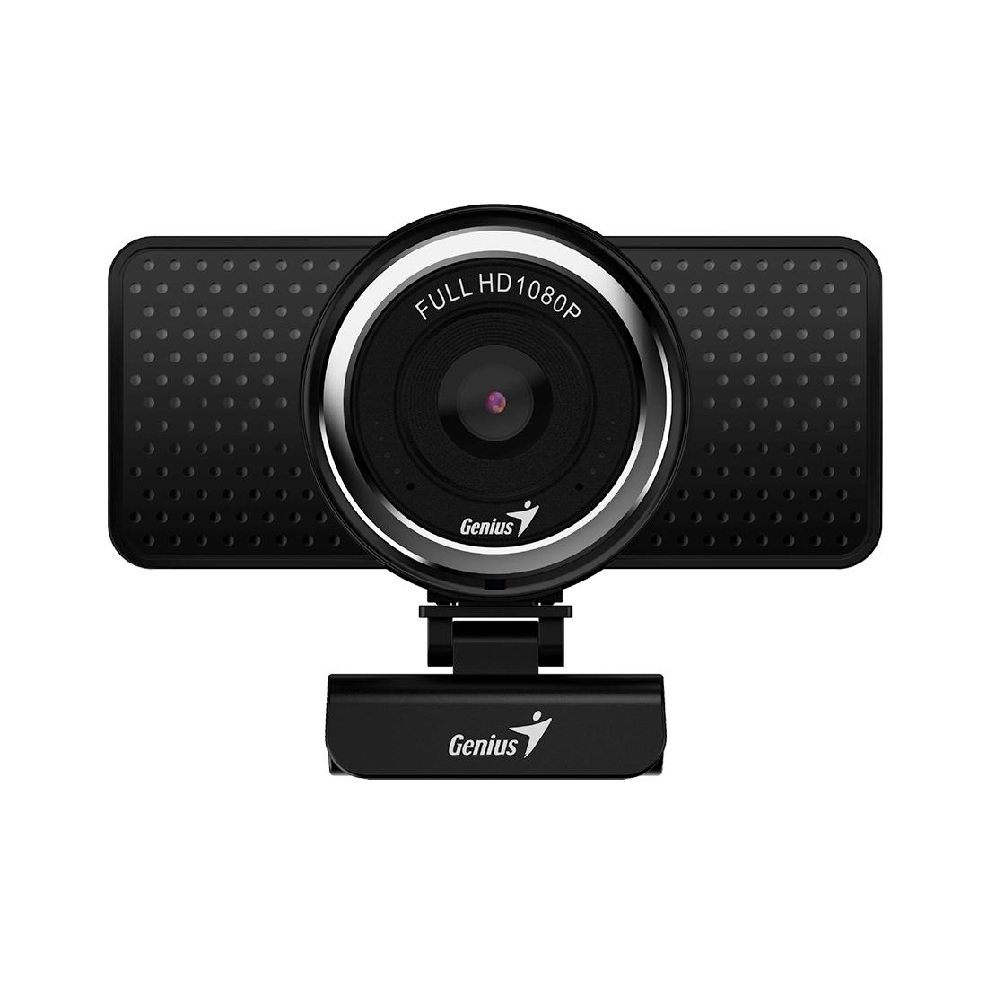 Веб камера, Genius, ECam 8000, USB 2.0, 1280x720, 2.0Mpx, Микрофон, Крепление: зажим, Чёрный