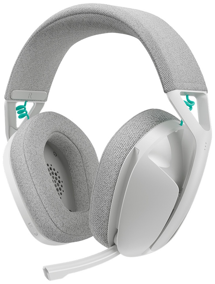 Беспроводные наушники Logitech G321 LIGHTSPEED белый 2025/ 981-001572/ Bluetooth, радиоканал/ 20000 Гц/ USB Type-A ресивер, документация, кабель USB 