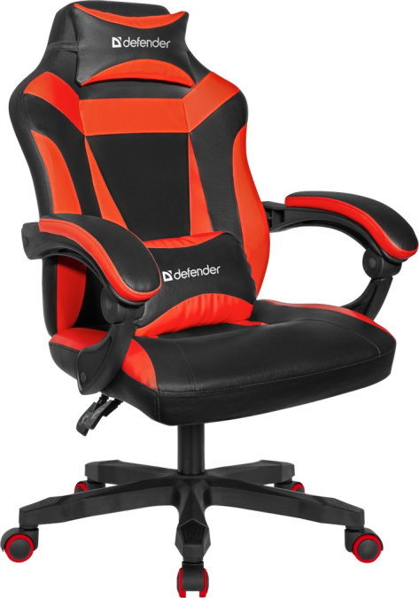 Игровое кресло Defender Master (M) красный