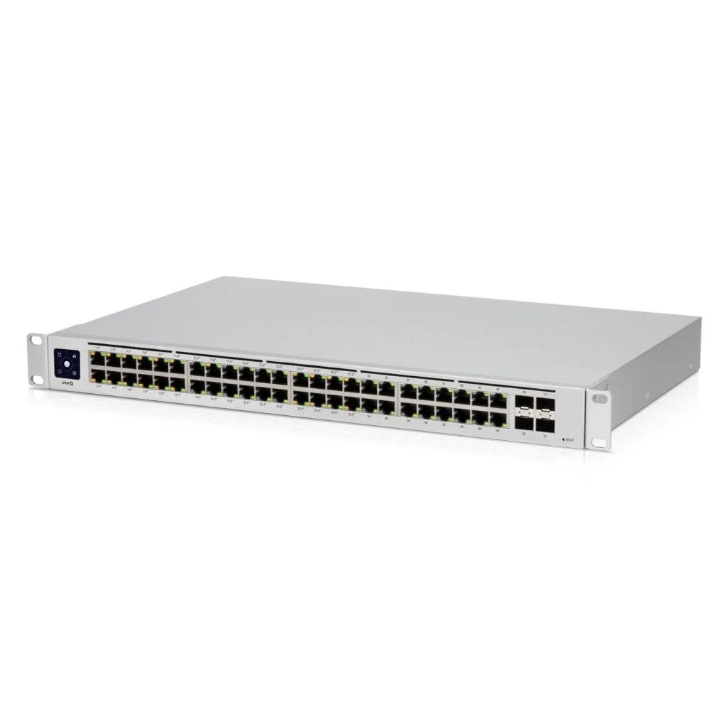 Коммутатор Ubiquiti USW-48 Gen 2<48 × 10/100/1000 RJ45 без POE, 4 × 1Gbps SFP>