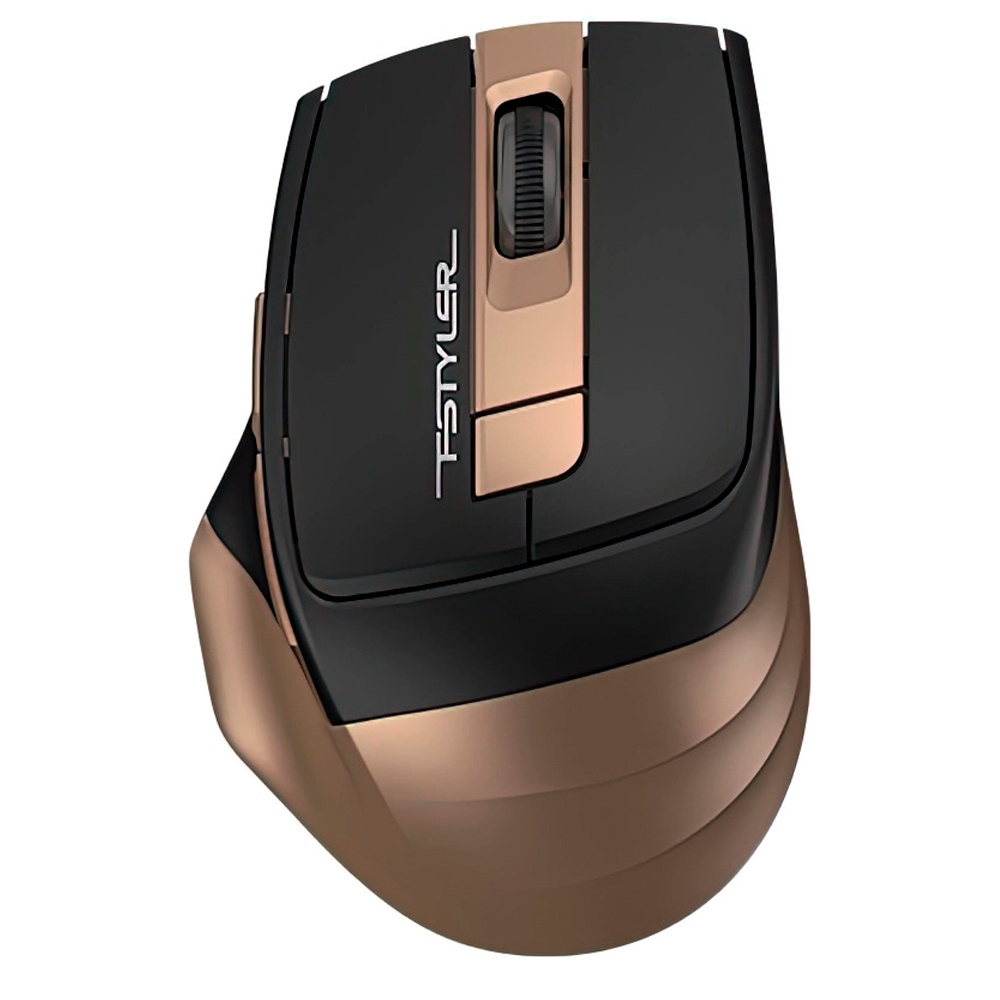 Мышь беспроводная A4tech FG35-BRONZE Fstyler Оптическая 2,4G USB 2000 dpi