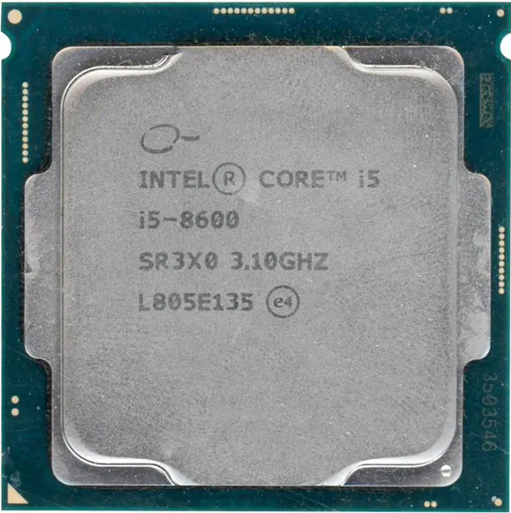 Процессор S-1151 Intel Core i5 8600 TRAY 3.1 GHz, 6-Core, 9MB Cache