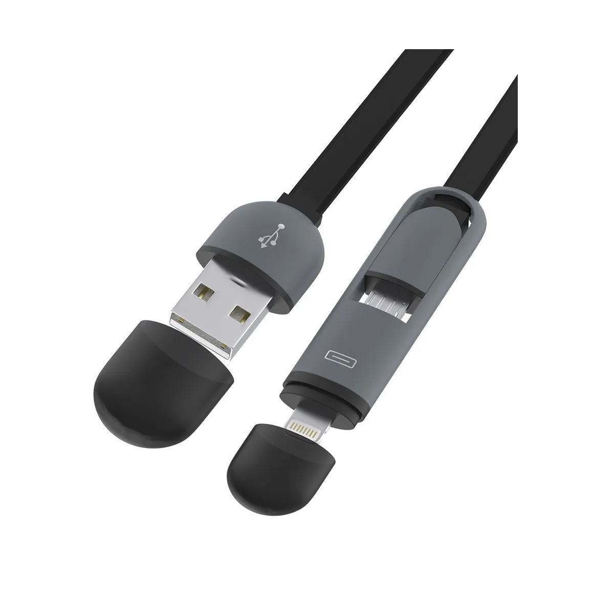 Кабель Apple Ritmix RCC-200 lightning Black