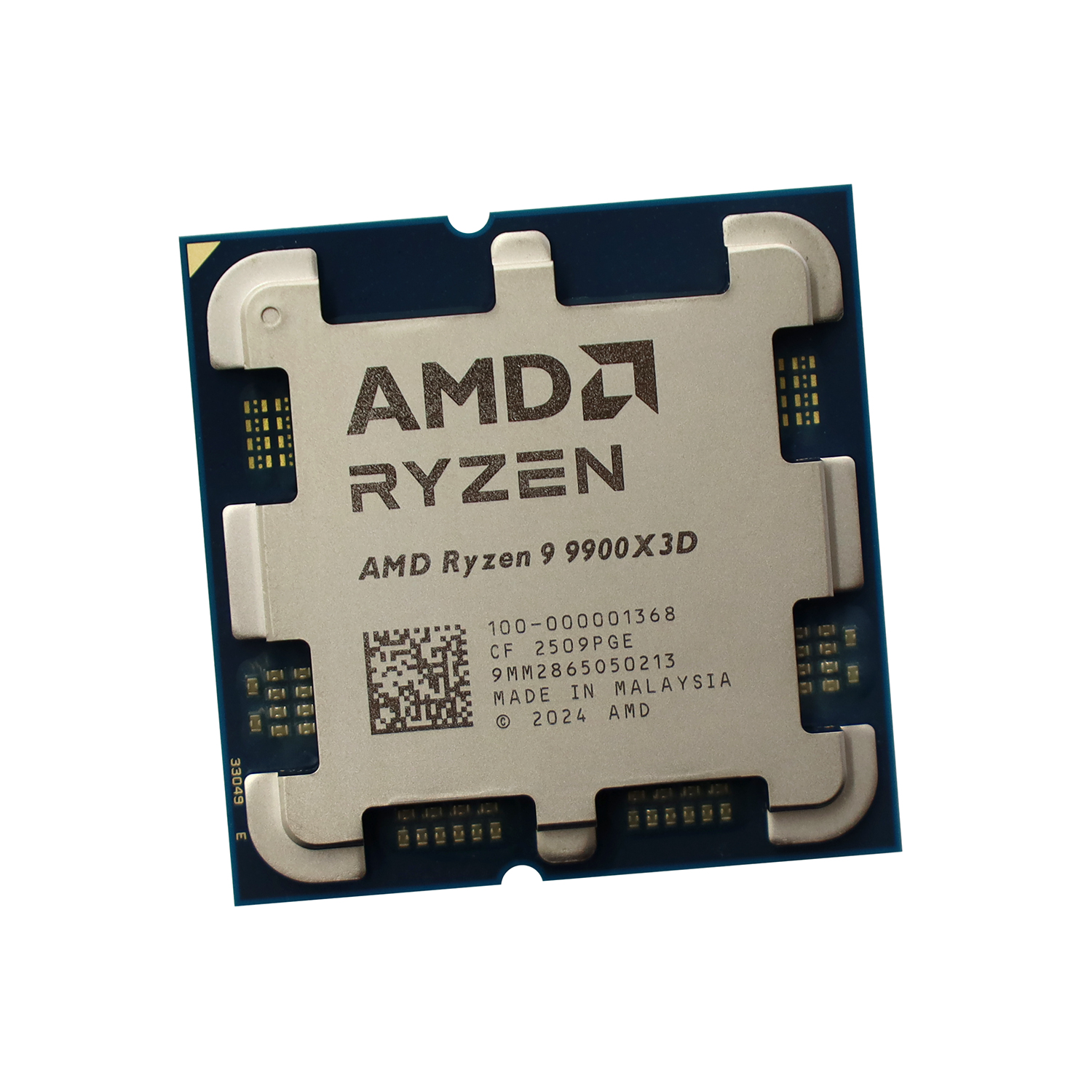 Процессор AMD Ryzen 9 9900X3D 4,4Гц (5,5ГГц Turbo) 12C/24T 128MB L3 120W AM5 OEM 100-000001368