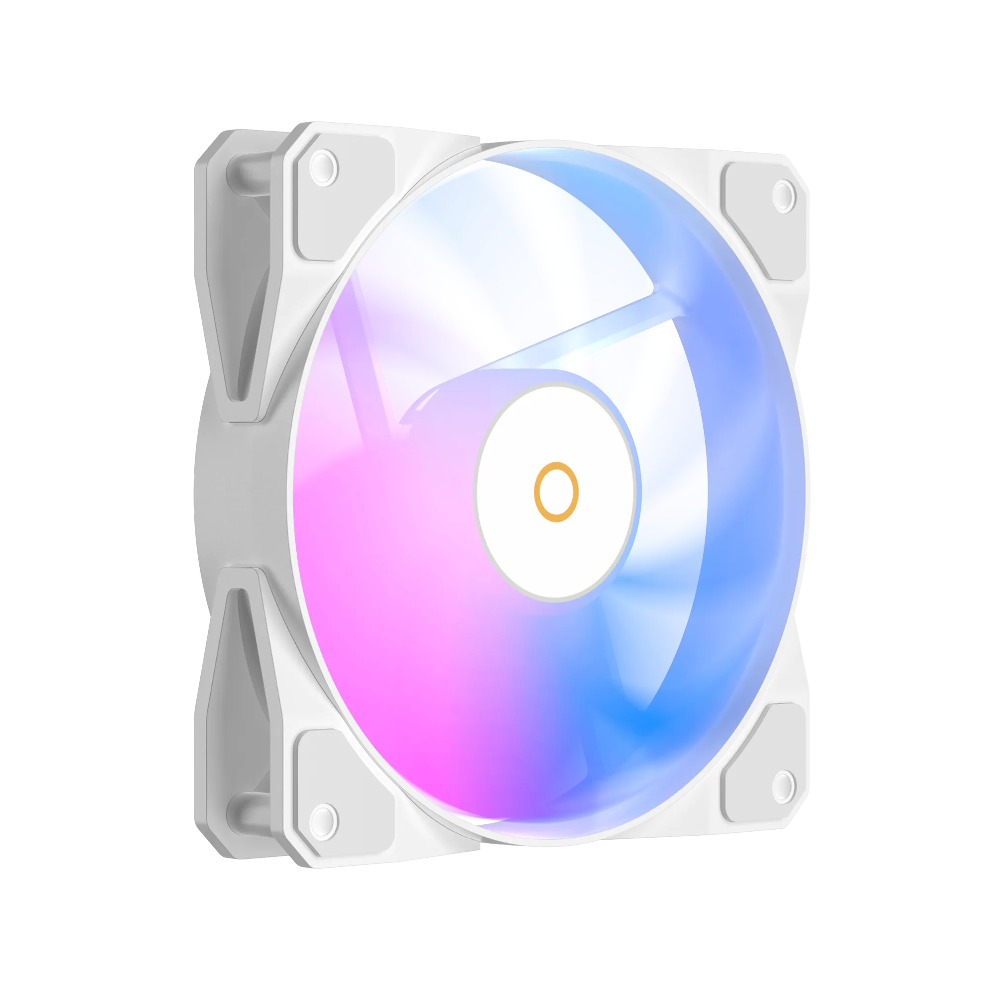 Вентилятор для корпуса Ocypus Beta F12 WH ARGB 1x(120x120x25mm) 1600RPM 56CFM Белый