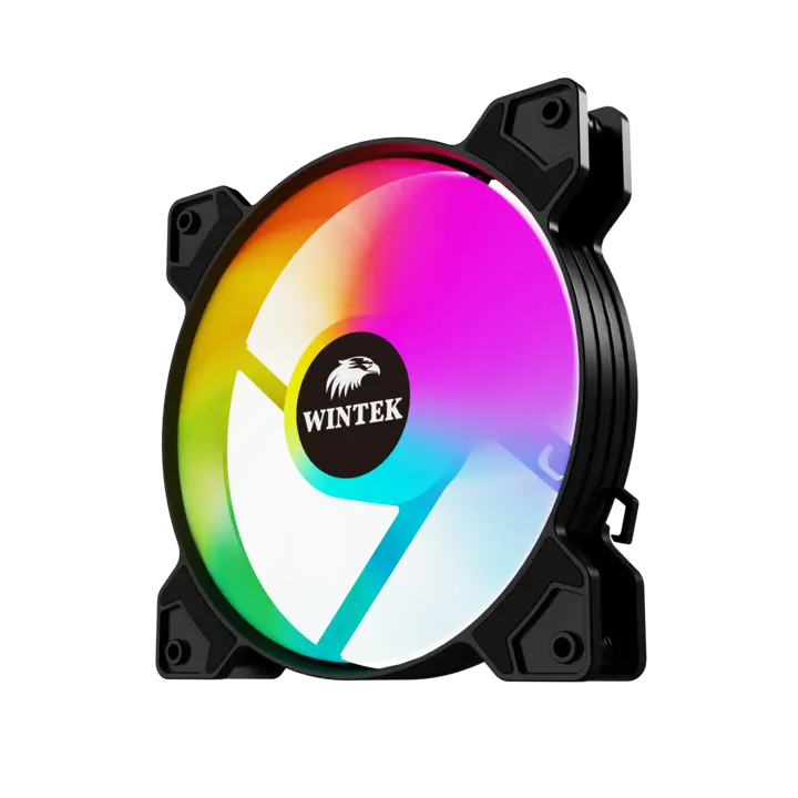 Вентилятор для корпуса Wintek M2-B-14 Colorful, 14 см, 4 pin MOLEX