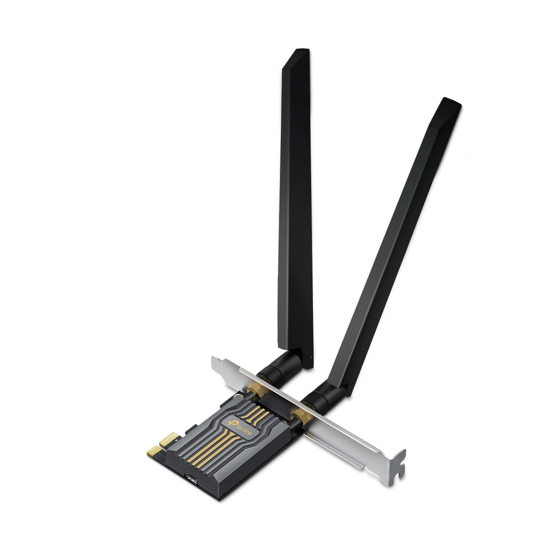 Сетевой адаптер беспроводной PCIe BE6500 Tp-Link Archer TBE400E <Трехдиапазонный беспроводной PCI Express-адаптер Wi-Fi 7 с поддержкой Bluetooth 5.4, 