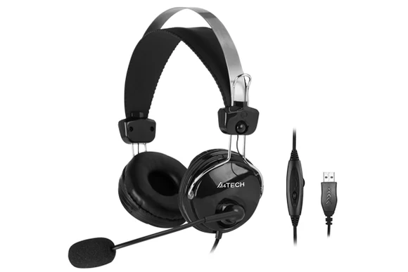Наушники, A4tech HS-7P <20Hz-20kHz, 32 Om, 102dB, 2m>