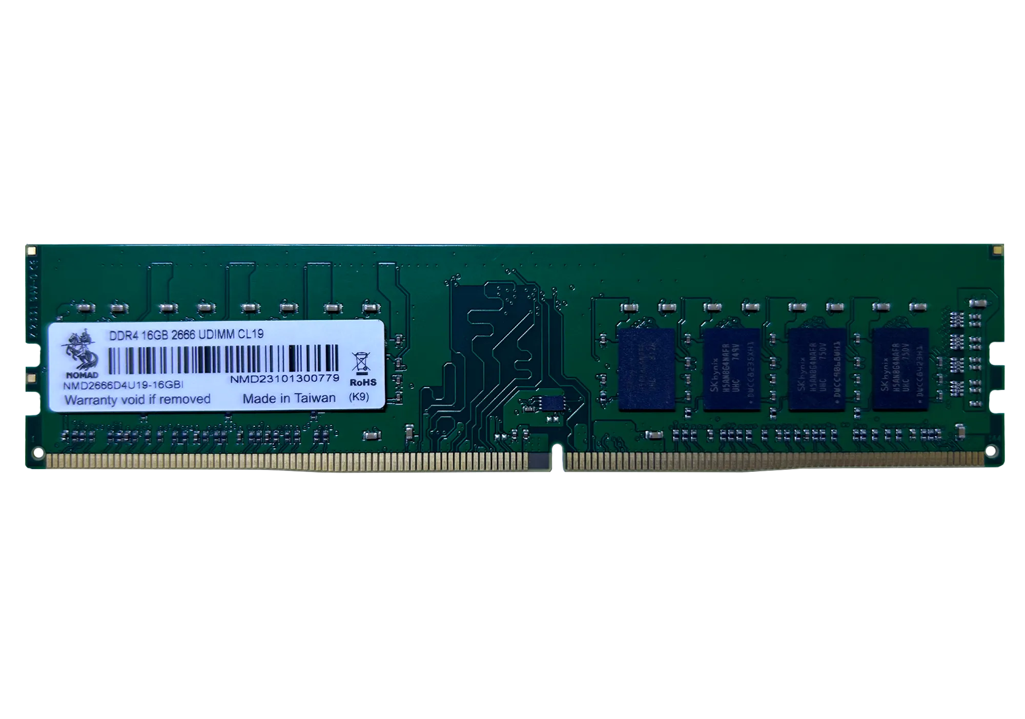 DDR4 NOMAD 16GB 3200MHz NOMAD PC4-25600 CL22 NMD3200D4U22-16GB Bulk Pack FULL совместимость!