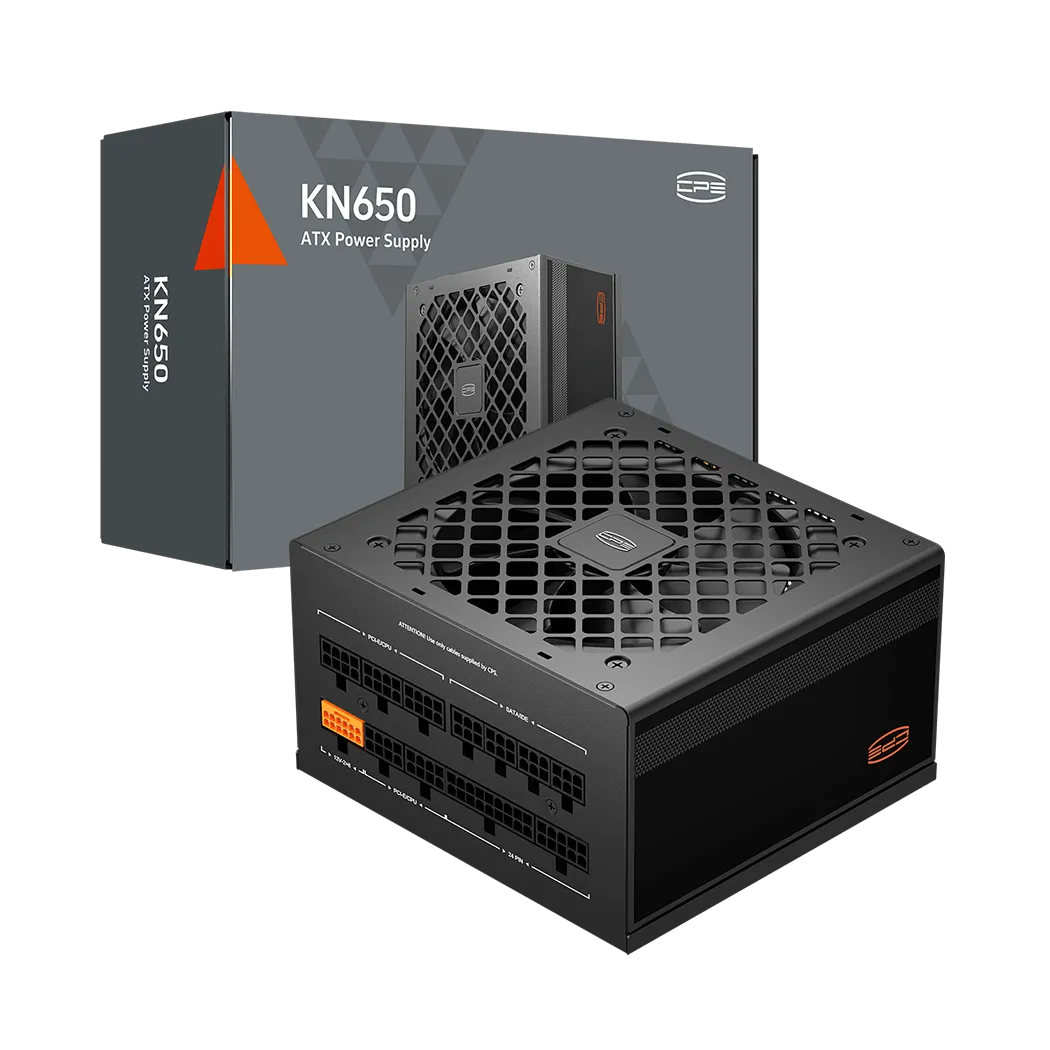 Блок питания PCCooler KN850, 850W, Full Modular, 80PLUS GOLD, Fan 120mm, Черный, KN850