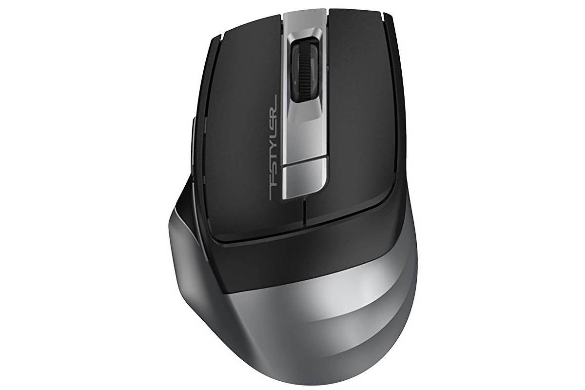 Мышь беспроводная A4tech Fstyler FG35-GREY Оптическая 2,4G USB 2000 dp