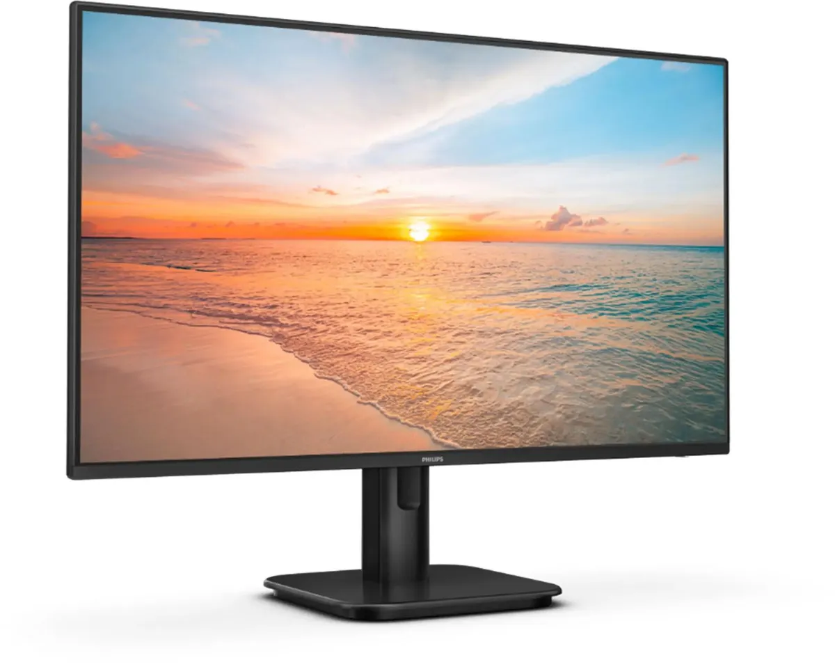 Монитор 23,8" PHILIPS 24E1N1200A/01/00 IPS 1920x1080 100Hz 4мс 300кдм 1500:1 VGA DP HDMI Черный