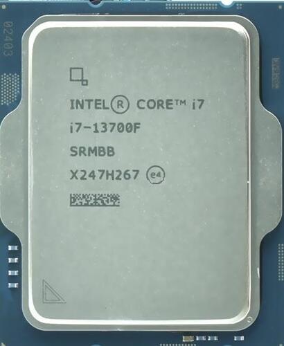 Процессор S-1700 Intel Core i7-13700F 1.5/2.1GHz (4.1/5.2GHz) 16/24 Raptor Lake 65-219W FCLGA1700 OE