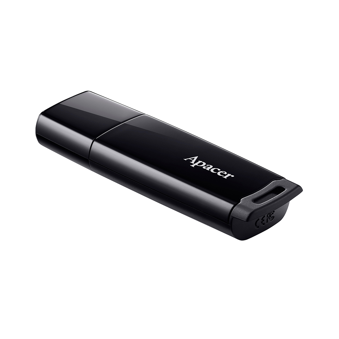 USB 2.0 64GB Apacer AH336, 64GB, Черный ,flash AP64GAH336B-1, USB 2.0, black
