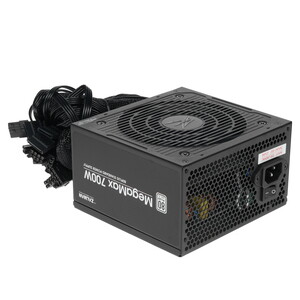 Блок питания Zalman, ZM700-TXII(V2), 700W, ATX, Standard, APFC, 20+4pin, 4+4pin, 8pin, 6*Sata, 4*Molex, 4*PCI-E 6+2 pin, FDD, Вентилятор 12см, Черный