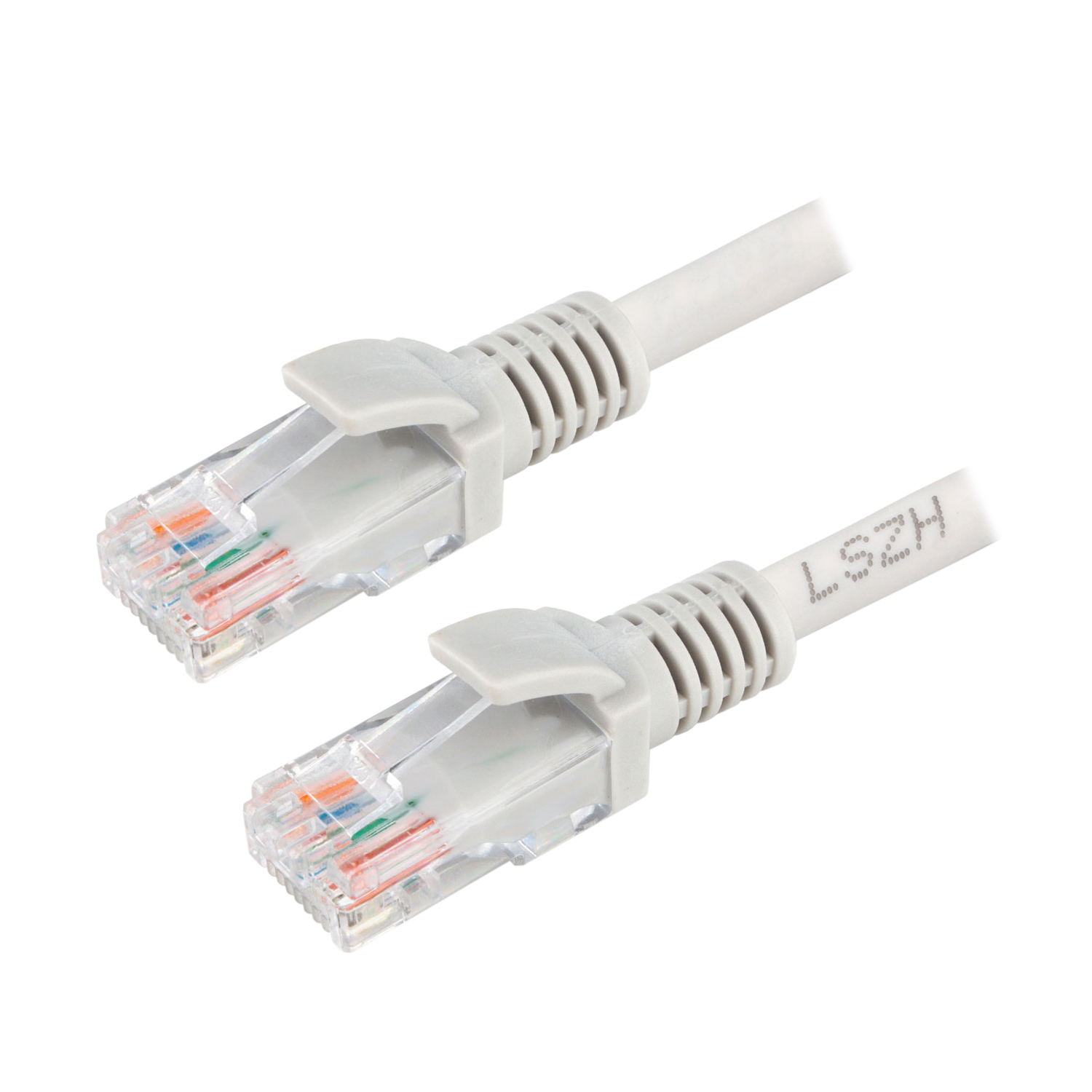 Патч-корд LSZH UTP Cablexpert, кат. 5e, 2м, серый