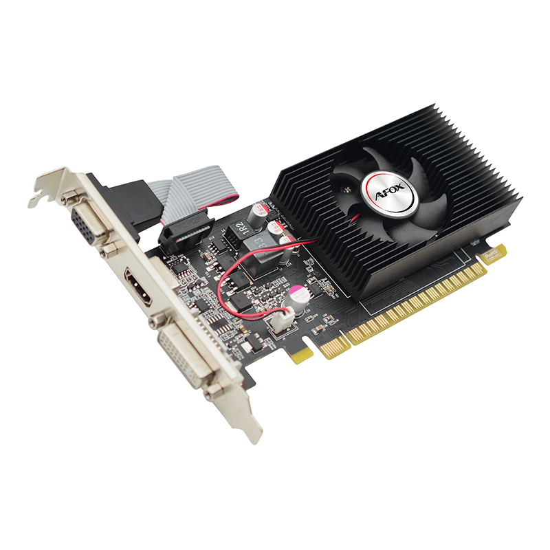 Видеокарта 4 Gb AFOX GT730,DVI/HDMI/VGA, DDR3/128bit, +LP, [AF730-4096D3L6]