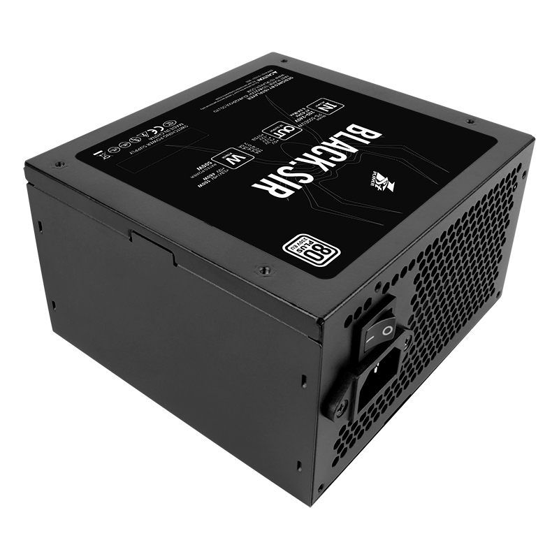 Блок питания ATX 1st Player PS-600BS, SR-600W STANDARD 600W, ATX, non-Modular, 24 pin, SATA x 4, Molex x 2, 8pin(6+2) x 2, 8pin(4+4) x 1, Вентилятор 1
