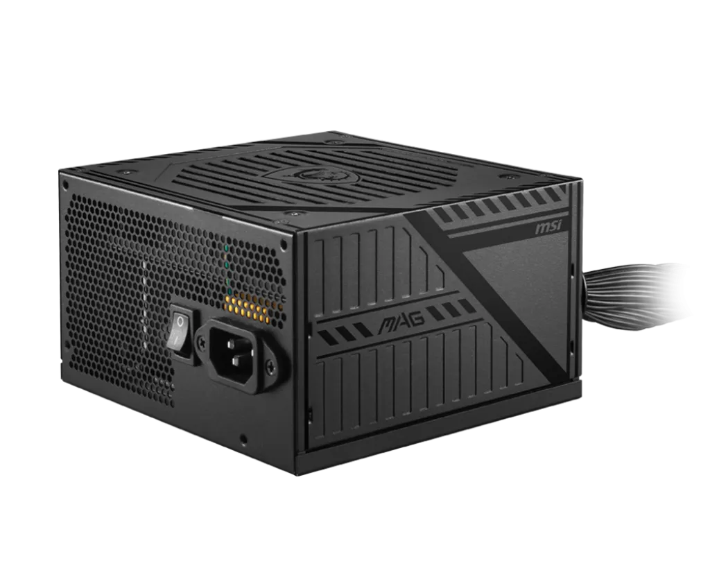 Блок питания MSI MAG A650BNL, 650W, Active PFC, 80+ BRONZE, Non Modular, MAG A650BNL