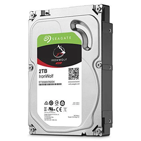 Винчестер для NAS систем 2Tb HDD Seagate IronWolf SATA 6Gb/s 5900rpm 3.5" 256Mb ST2000VN003