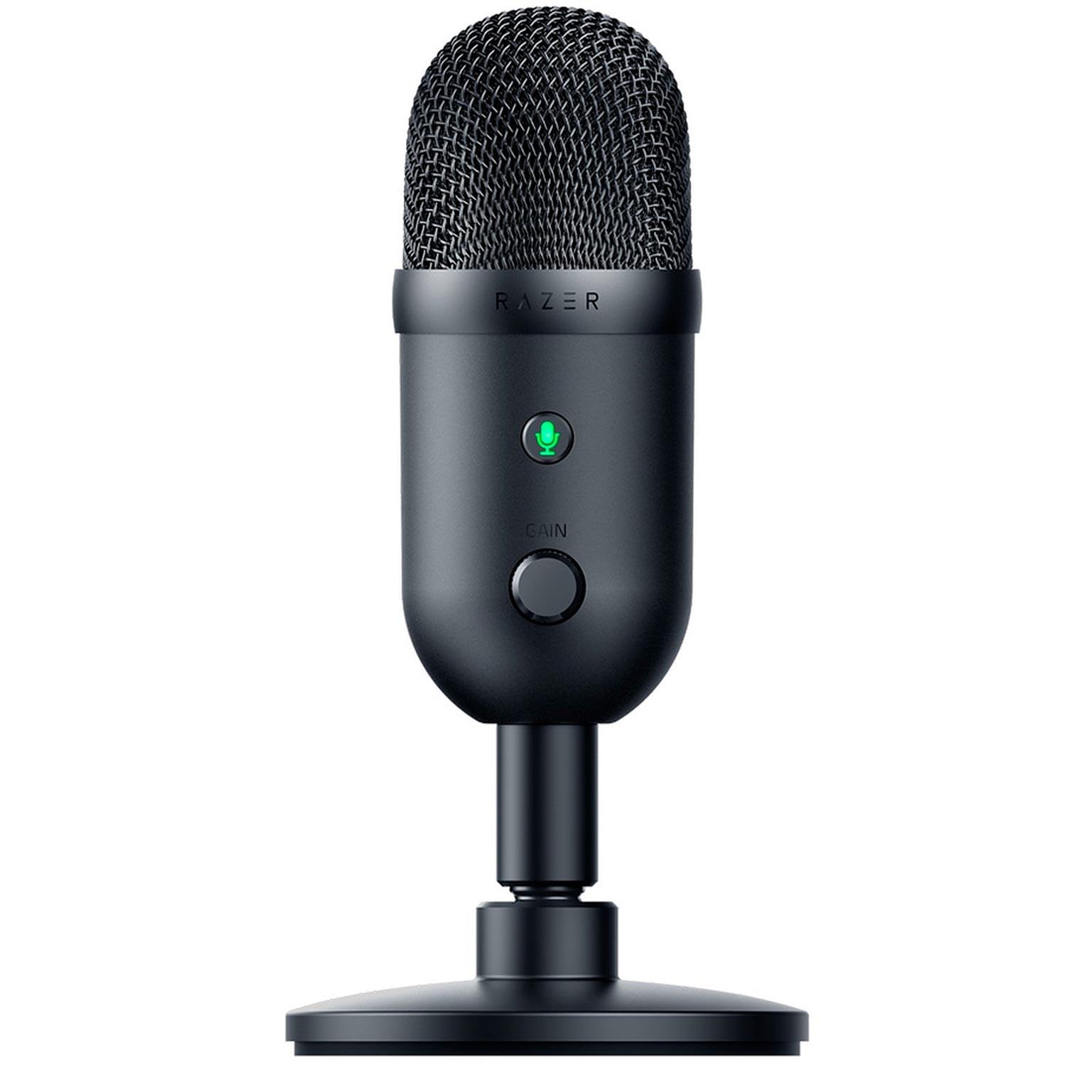 Микрофон, Razer, Seiren V2 X, RZ19-04050100-R3M1, Конденсаторный микрофон 25 мм, Суперкардиоидная диаграмма направленности, частота дискретизации: 96 