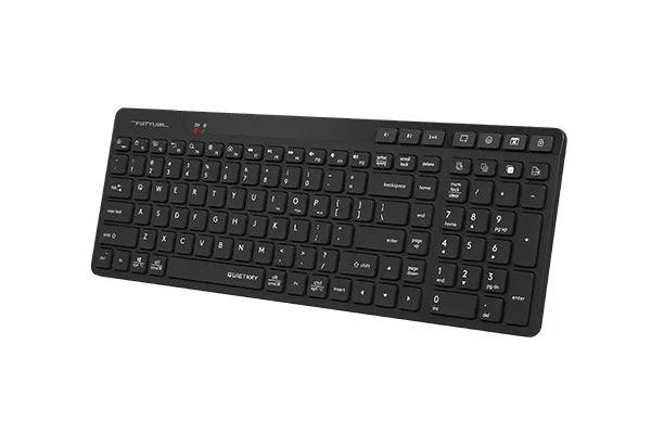 Клавиатура беспроводная A4tech Fstyler FBK27CAS Black <USB 2,4GHz, BT, ACC, BLACK>
