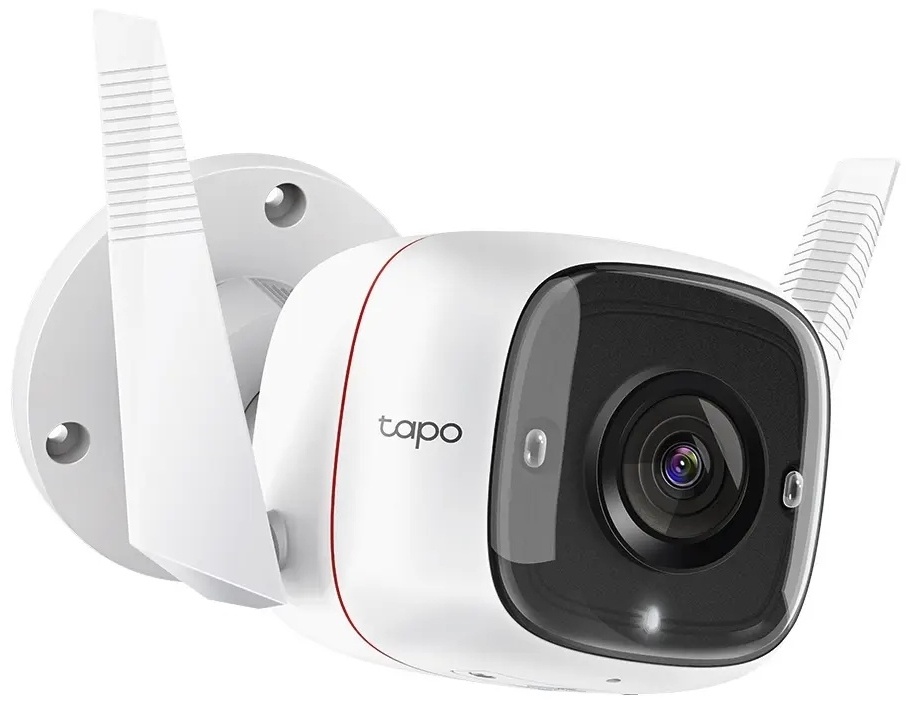 Наружная беспроводная облачная 3MP-камера, с возможностью ночной съемк Tapo TC65<Матрица 1/3.2, 3 Мп (2304 × 1296), F/NO: 2.2, фокусное расстояние: 3.