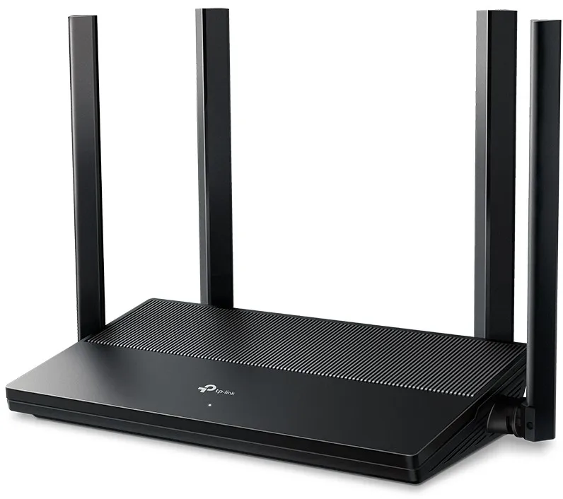 Маршрутизатор беспроводной AX1500 GbE Tp-Link EX141 < Wi‑Fi 6 AX1500 Dual Band Wireless Gigabit Router, 1201 Мбит/с 5 GHz 11ax + 300Mbps 2.4GHz 11ax, 