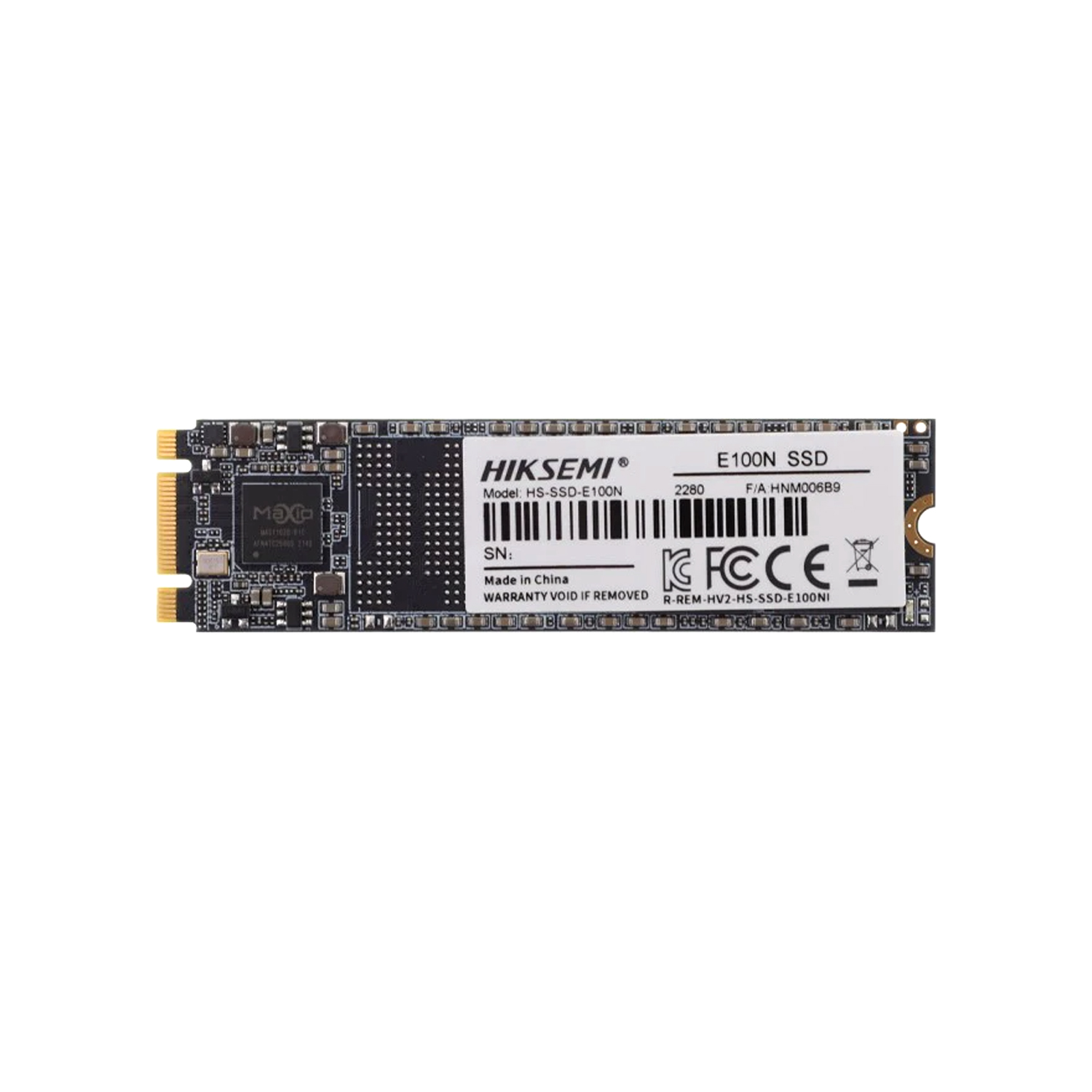 128 GB SSD M.2 SATA HikSemi (Hikvision), HS-SSD-E100N 128G, 128 GB ,SATA 6Gb/s