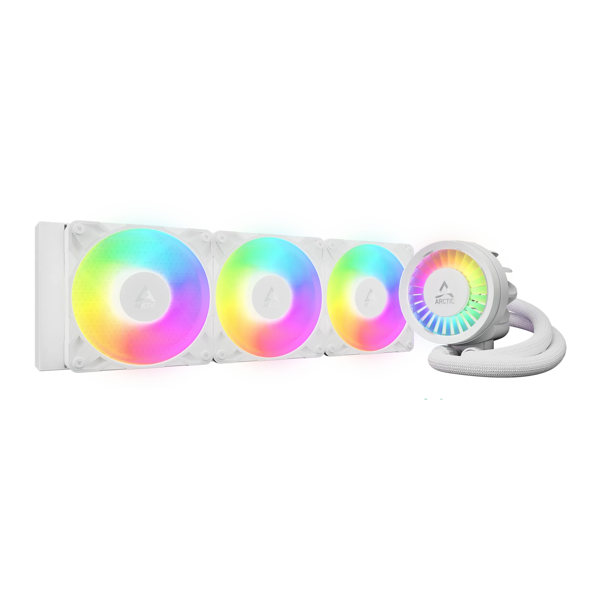 Водяное охлаждение ARCTIC Liquid Freezer III Pro 360 A-RGB(White), ACFRE00188A, S1851/1700/AMD4/5