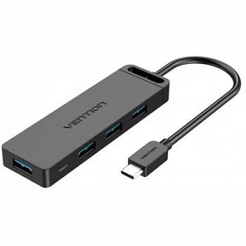 Расширитель Хаб USB Vention CHLHF <4-Port USB 3.0 Hub With Power Supply 1M