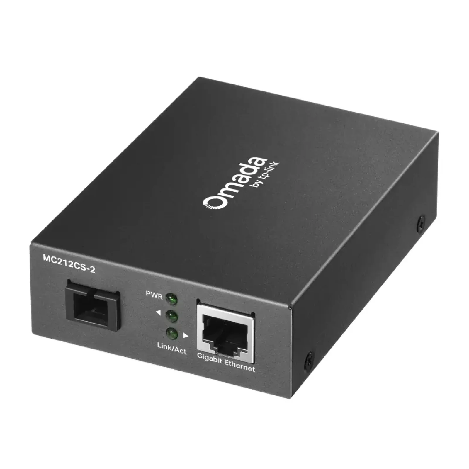 Оптический медиаконвертер GbE  WDM TP-LINK MC212CS-2 <1000BASE-TX to 1000BASE-FX Single mode SC fiber Converter, Full-duplex,Tx:1310nm, Rx:1550nm, up 