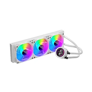 Кулер с водяным охлаждением, Formulal V, ICE JET GLOW 360 WH, Intel 1851/1700/1200/115х и AMD AM5/AM4/, TDP 328W, 3*120мм ARGB, 800-1800 RPM±10%, 81.5