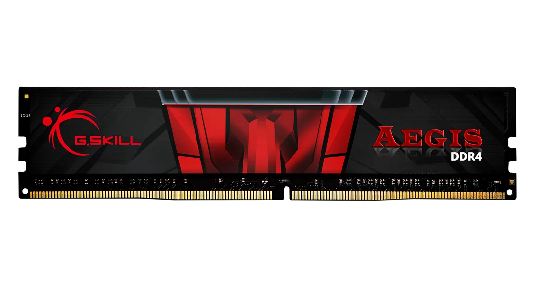 DDR4 G.SkilL 8 Gb Aegis, F4-2666C19S-8GIS, DDR4, 8 GB ,DIMM <2666MHz> 19-19-19-43