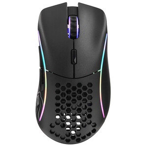 Мышь Glorious, Model D Wireless, GLO-MS-DW-MB, Игровая, Оптическая, Беспроводная, Glorious BAMF Sensor, 19000 DPI, 400 IPS, 50G, 1000 Hz, RGB, 6 кнопо