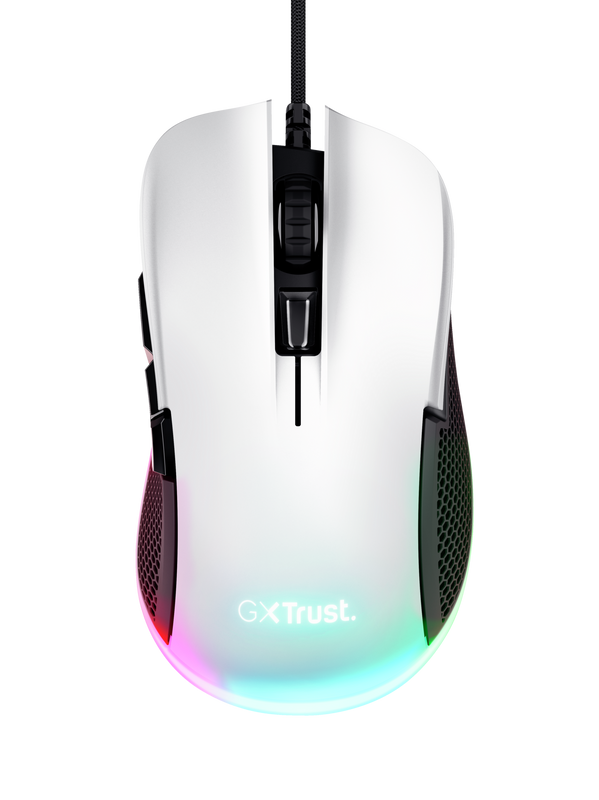 Мышь игровая Trust GXT 922W YBAR 24730 белый