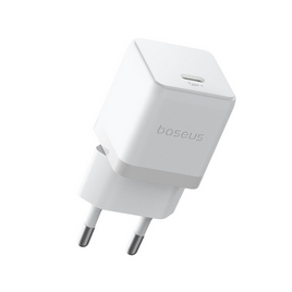 Адаптер питания, Baseus, Palm (P10111605213-00), 1C, 30W, Белый