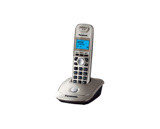 Радиотелефон PANASONIC KX-TG2511 (RUM) Серый металлик